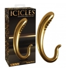 Анальный стимулятор Icicles Gold Edition L 165 мм D 32 мм